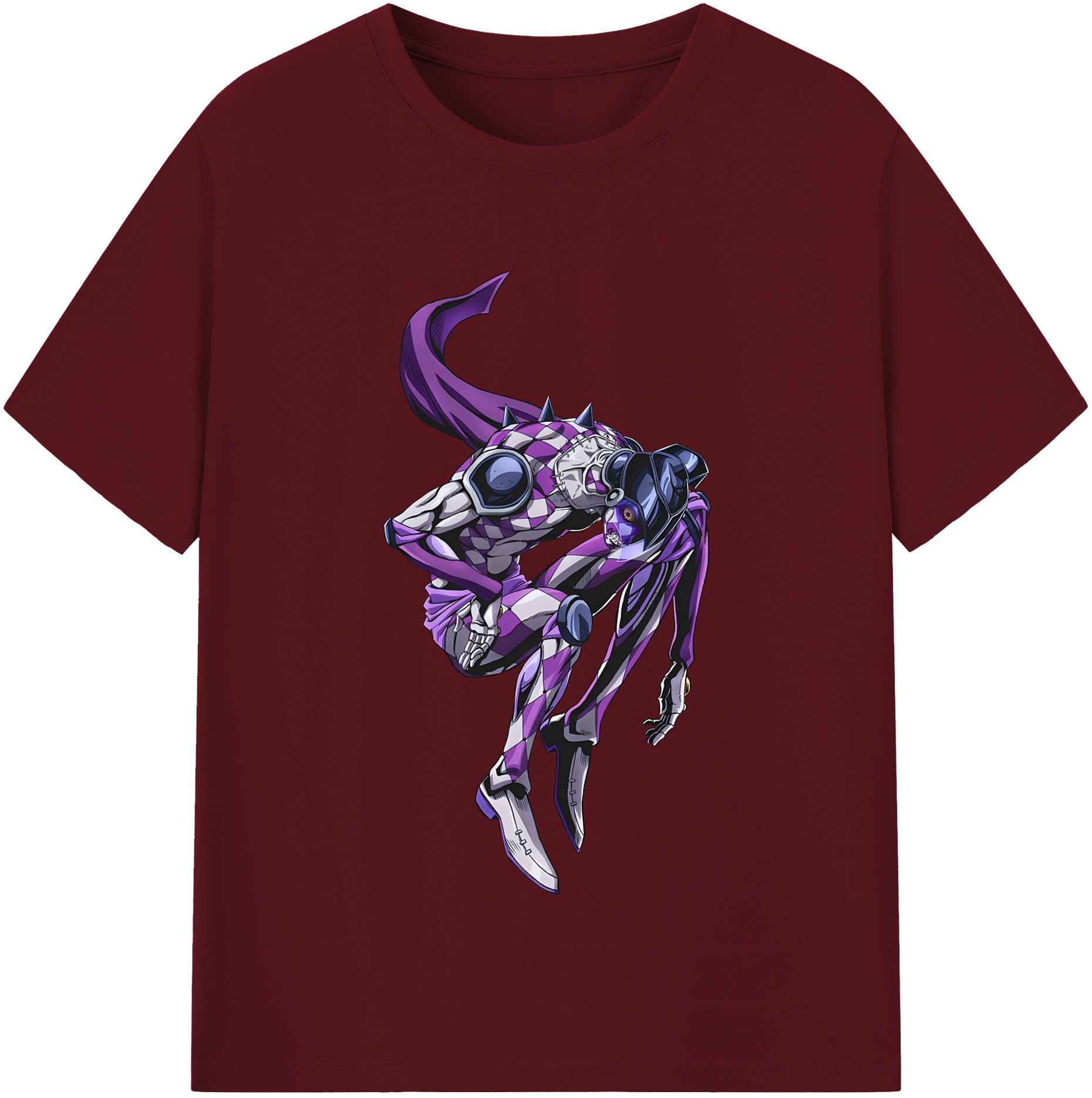 （画像用） ジョジョの奇妙な冒険 パンナコッタ?フー JoJo's Bizarre Adventure Pannacotta Fugo 綿100％半袖Tシャツ（フロントプリント）